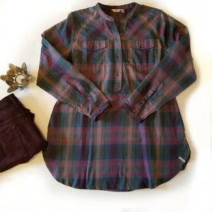 Woolrich Multicolor Plaid Tunic